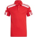 Koszulka dla dzieci adidas Squadra 21 Polo czerwona
