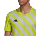 Koszulka męska adidas Entrada 22 Graphic Jersey żółto-szara