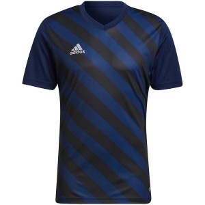 Koszulka męska adidas Entrada 22 Graphic Jersey granatowo-czarna