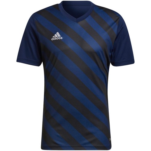 Koszulka męska adidas Entrada 22 Graphic Jersey granatowo-czarna