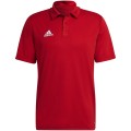 Koszulka męska adidas Entrada 22 Polo czerwona