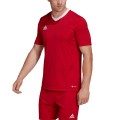 T-shirt dla piłkarza adidas Entrada 22 Jersey czerwona