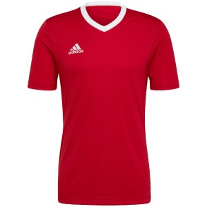 T-shirt dla piłkarza adidas Entrada 22 Jersey czerwona
