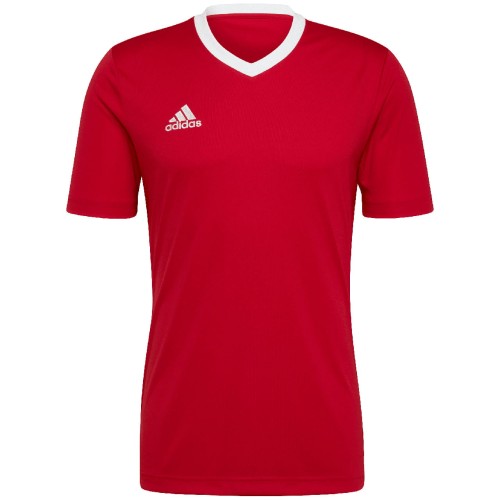 T-shirt dla piłkarza adidas Entrada 22 Jersey czerwona