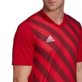 Koszulka męska adidas Entrada 22 Graphic Jersey czerwono-bordowa