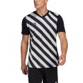 Koszulka męska adidas Entrada 22 Graphic Jersey czarno-biała