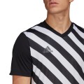 Koszulka męska adidas Entrada 22 Graphic Jersey czarno-biała