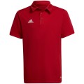 Koszulka dla dzieci adidas Entrada 22 Polo czerwona
