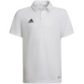 Koszulka dla dzieci adidas Entrada 22 Polo biała