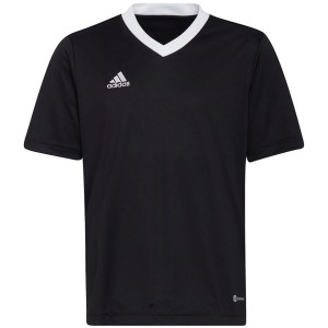 Koszulka sportowa dla dziecka adidas Entrada 22 Jsy czarna - H57497