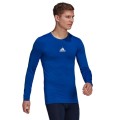 Koszulka męska adidas Compression Long Sleeve Tee niebieska