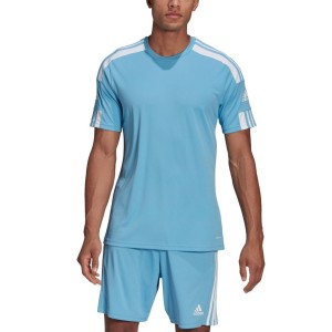 Koszulka męska adidas Squadra 21 Jersey Short Sleeve błękitna GN6726
