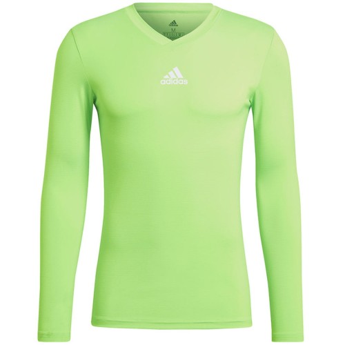 Koszulka męska adidas Team Base Tee limonkowa GN7505