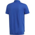 Koszulka męska adidas Condivo 20 Polo niebiesko-biała ED9237