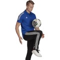 Koszulka męska adidas Condivo 20 Polo niebiesko-biała ED9237