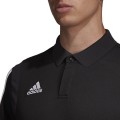 Koszulka męska adidas Tiro 19 Cotton Polo czarna DU0867