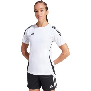 Damski SPERSONALIZOWANY Zestaw Meczowy Adidas  Tiro 24 Jersey biało-czarny
