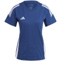 Damski SPERSONALIZOWANY Zestaw Meczowy Adidas  Tiro 24 Sweat niebiesko-biały