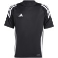 Dziecięcy SPERSONALIZOWANY Zestaw Meczowy Adidas Tiro 24 Jersey czarny
