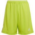 Spodenki dla dzieci adidas Entrada 22 limonkowe HC5065