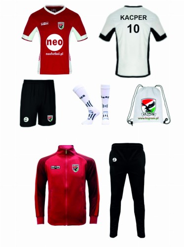 Komplet Meczowy + Dres - KS Grom Pro
